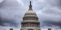 The U.S. Capitol building seen outside