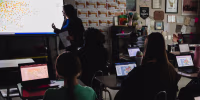 A social studies class at Granville Central Middle School in North Carolina on May 6, 2026.