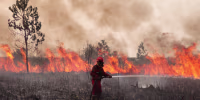 Wildfire In Sumatera, Indonesia
