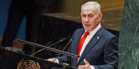 Israeli Prime Minister Benjamin Netanyahu addresses the United Nations General Assembly on September 24, 2026.