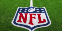 HOUSTON, TEXAS - SEPTEMBER 20: A detail view of a NFL shield logo painted on the field prior to an NFL football game between the Cincinnati Bengals and Houston Texans at NRG Stadium on September 20, 2026 in Houston, Texas. (Photo by Logan Bowles/Getty Images)