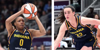 Kelsey Mitchell (33 points) set the single-season WNBA scoring record as she and Caitlin Clark (28 points, 14 assists) continued their joint tear in the Fever's 103-85 win over the tempo.