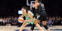 Watch the top highlights from the New York Liberty's 93-81 win over the Minnesota Lynx as Breanna Stewart (24 points) moved up to ninth place all-time on the WNBA scoring list.