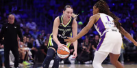 Watch the top highlights from Dallas Wings star Paige Bueckers' 19-point night in her first game back after winning a gold medal with Team USA in the FIBA World Cup. The Wings beat the Los Angeles Sparks 97-77.