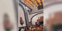 En México asesinaron a una mujer que danzaba dentro de una iglesia 