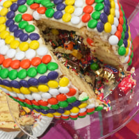 Alejandra Ramos' Candy Pinata Cake + Snickers Banoffee Pie