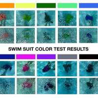 ALIVE Solutions Inc. recommends bright and contrasting colors when buying swimwear.