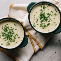 Slow-Cooker Potato Leek Soup