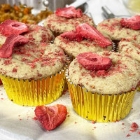 Sabrina Rudin's Tempeh Bolognese & Strawberry Swirl Muffins