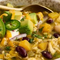 Joy Bauer's Slow Cooker Salsa Verde Chicken Chili.
