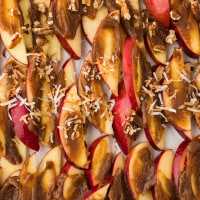 Sheet Pan Caramel Apples