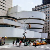 The Solomon R. Guggenheim Museum in New York.