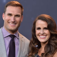 Kirk Cousins and his wife Julie Cousins
