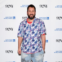 Adam Sandler attends Netflix's "Hustle" screening and Adam Sandler in Conversation with Josh Horowitz