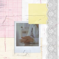 Photo collage of a doctor holding a woman's hand, the map of Tenessee