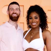 Cameron Hamilton and Lauren Speed-Hamilton attend the Meals On Wheels Atlanta's TASTE at 1705 West on May 31, 2024 in Atlanta, Georgia.