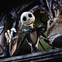 Jack Skellington in The Nightmare Before Christmas.