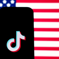 Donald Trump And TikTok Photo Illustrations