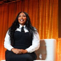 Lizzo at Fortune's Most Powerful Women Summit 2024