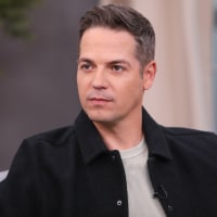 Jason Kennedy visits Hallmark Channel's "Home & Family" at Universal Studios Hollywood on March 11, 2020.