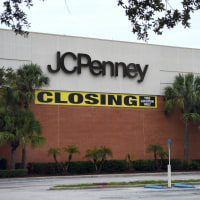 A JCPenney store that is in the process of closing after the