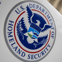 The Department of Homeland Security logo.