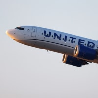 United Airlines At Los Angeles International Airport