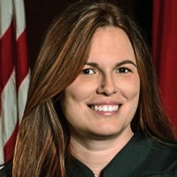Judge Allison Riggs; Judge Jefferson Griffin.