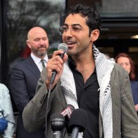 Mohsen Mahdawi speaks 