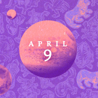 Planets on top of a collage of zodiac animals