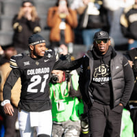 Shilo Sanders, Deion Sanders and Shedeur Sanders