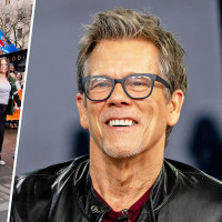 Students from ‘Footloose’ high school dancing / Kevin Bacon