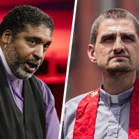 Side by side of William Barber and Jonathan Wilson Hartgrove.