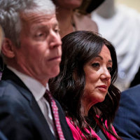 Janette Nesheiwat, nominee to be surgeon general, during a Cabinet meeting at the White House on Feb. 26, 2025. 