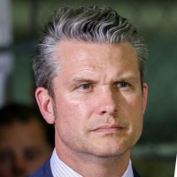 A split composite of Pete Hegseth and Sean Duffy.