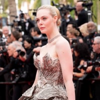 "Jeanne du Barry" Screening & Opening Ceremony Red Carpet - The 76th Annual Cannes Film Festival Elle Fanning 2023