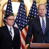 Speaker Johnson and Senate Leader Thune Speak On Delivering President Trumps Agenda