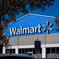 A Walmart Store Ahead Of Earnings Figures