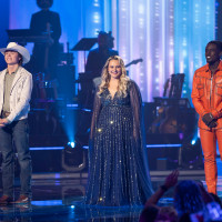 John Foster, Breanna Nix and Jamal Roberts were the Top 3 during the "American Idol" Season 23 finale on May. 18, 2025.