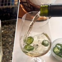 Jalapeños in white wine