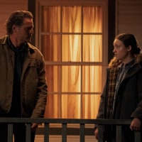 Pedro Pascal and Bella Ramsey in "The Last of Us" Season 2, Episode 6.