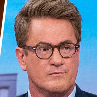 A split of Pete Hegseth and Joe Scarborough.