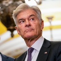 Mehmet Oz, administrator of the Centers for Medicare & Medicaid Services, speaks at a news conference following Senate Republican policy luncheons at the Capitol on June 17, 2025. 