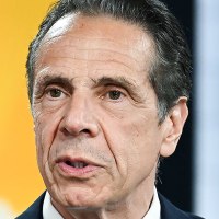 A split composite image of Zohran Mamdani, left, and Andrew Cuomo.