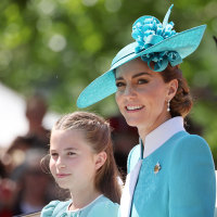 Kate Middleton and Princess Charlotte 