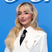 Sabrina Carpenter attends the Louis Vuitton Menswear Spring/Summer 2025 show as part of Paris Fashion Week on June 18, 2024 in Paris, France. 