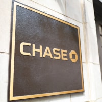 Sign for Chase Bank.