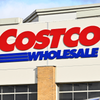 A general view of a Costco Wholesale.