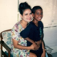 IMage: Rose Johnson and her son, Ryan Smith, in 1994.