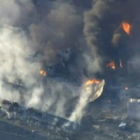 fireworks facility smoke fire